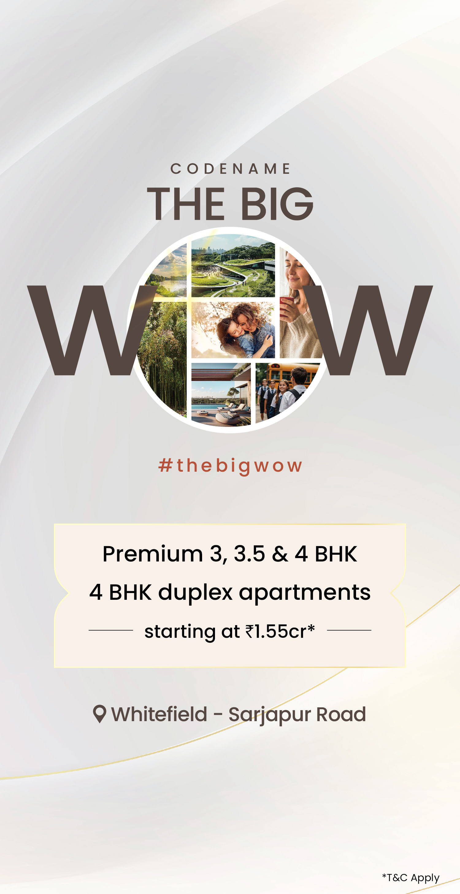 Apartments in whitefield